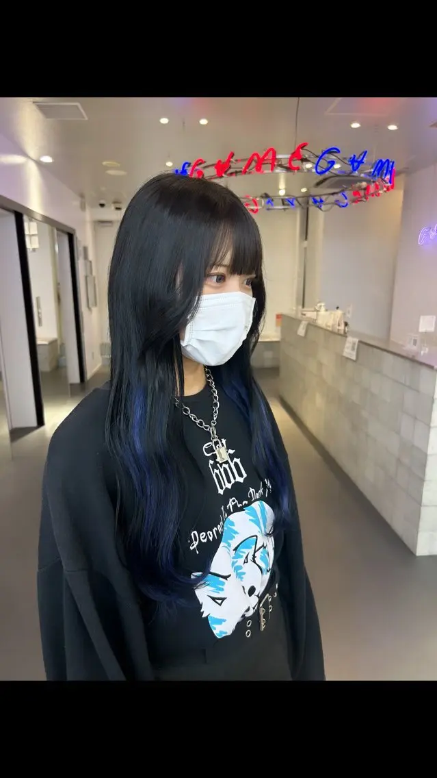 ミディアム ミディアムパーマ ボブ エクステ 外国人風カラー 卒業式のヘアスタイル MiRI💜地毛級 エクステ✖似合わせ技のヘアスタイル