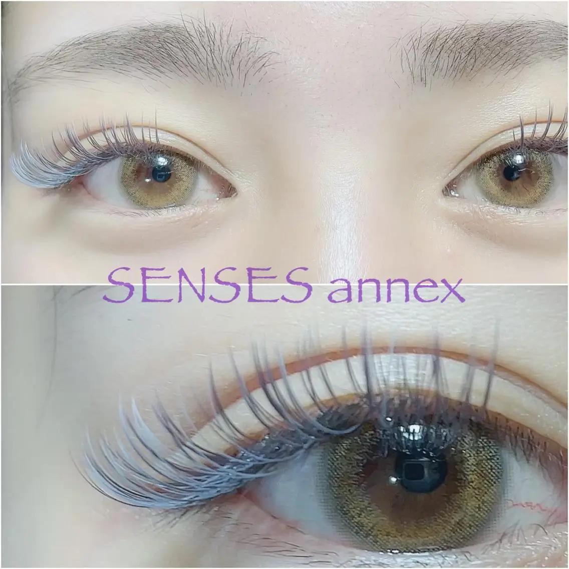 マツエク・マツパ フラットラッシュ マツエク SENSES_ WAKAのマツエク・マツパデザイン