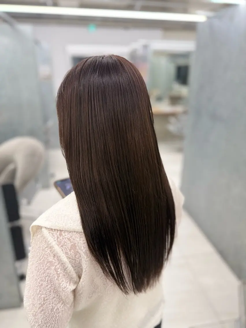 ロング ヘアカラー トリートメント 🩵️⋆*BASSA ゆうきのヘアスタイル