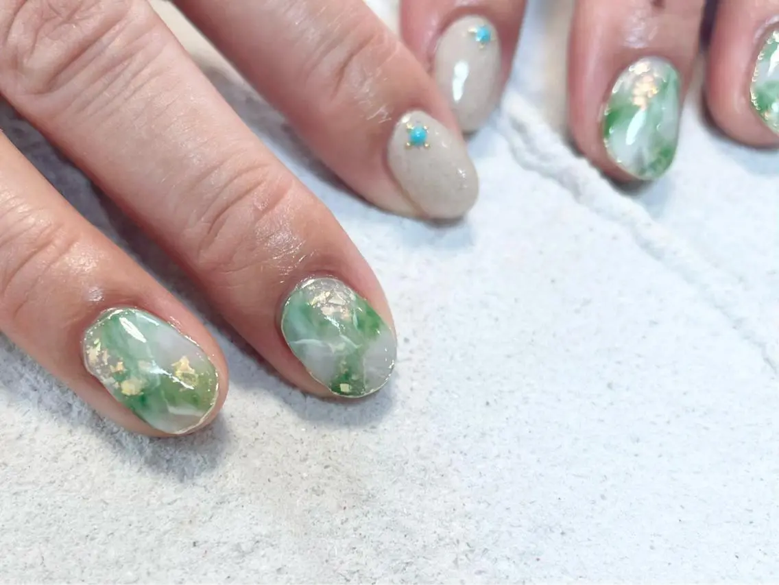 ネイル ハンドネイル Nail salon mewのネイルデザイン