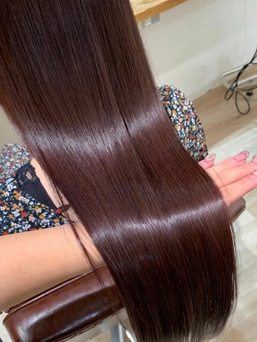 U30【梅雨前におすすめ！髪の毛に優しい👶🏻💧】酸性ストレート💇‍♀️✨の写真