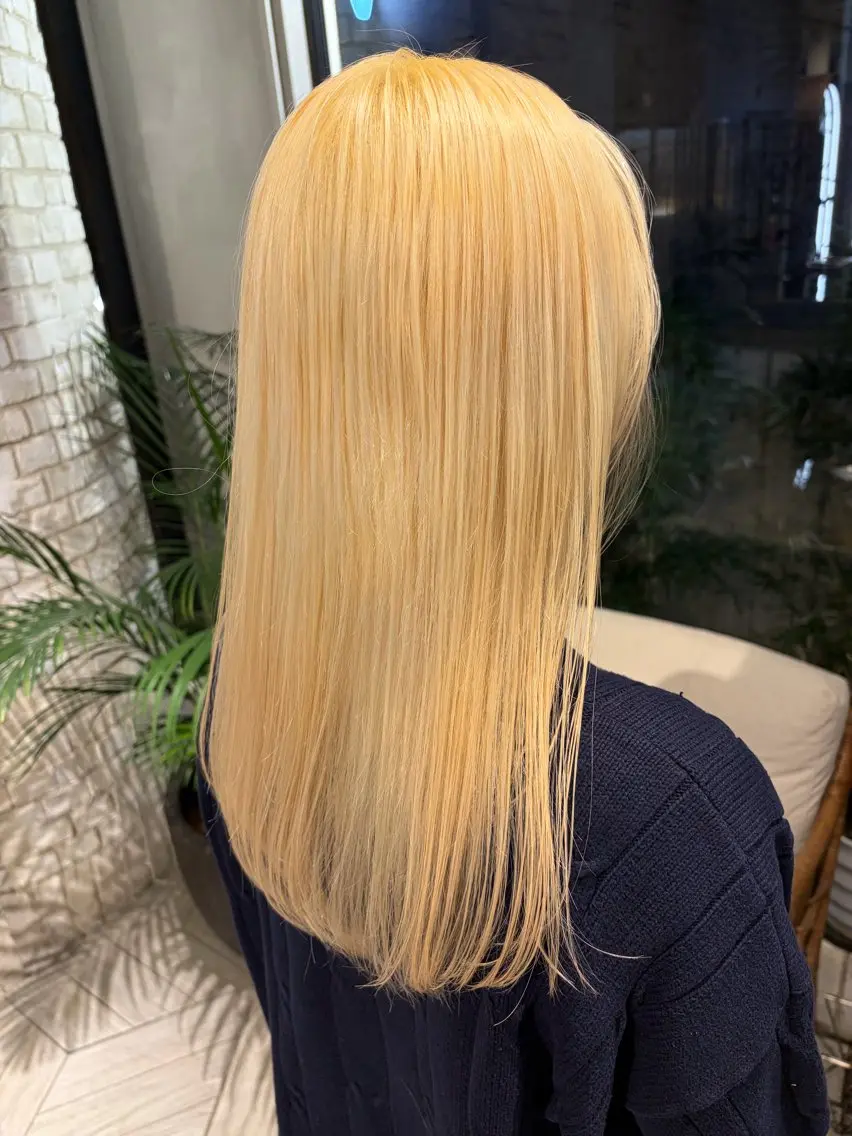 ダメージが少ない!ケアブリーチ🔅の写真
