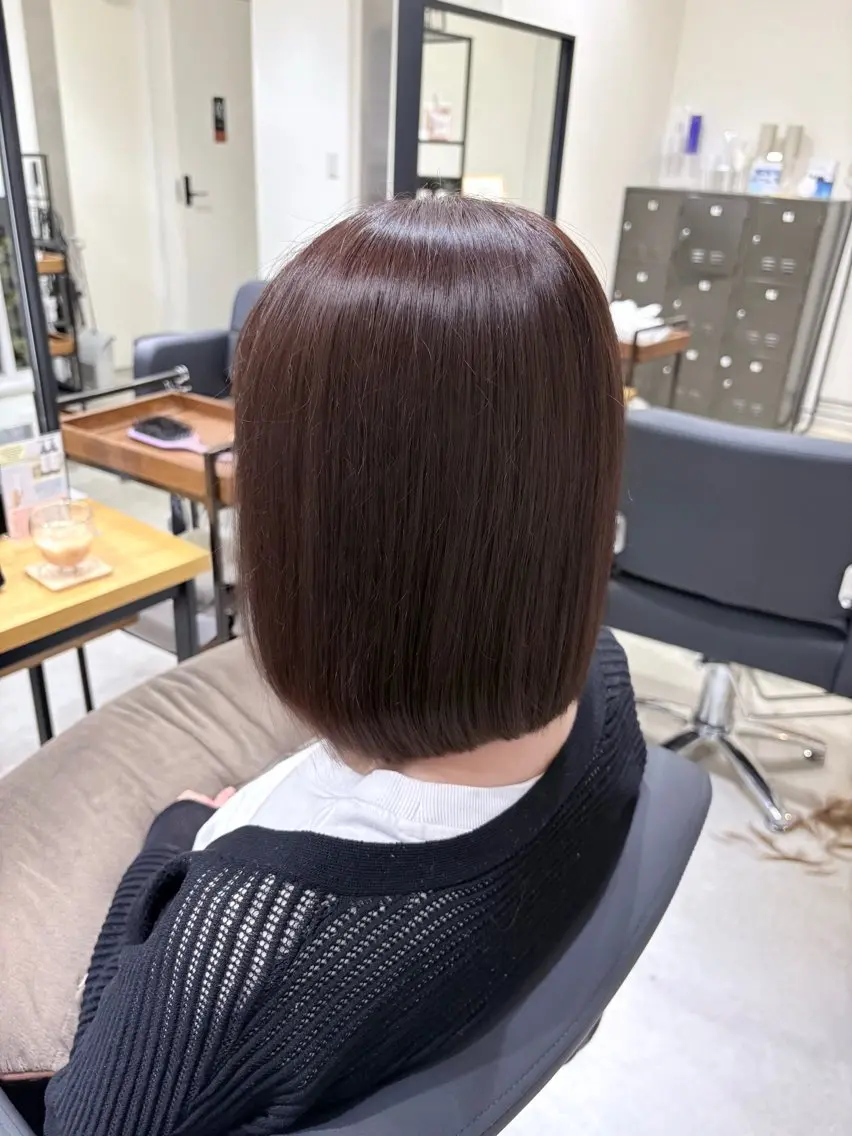 カラー ヘアカラー anB アオイのヘアスタイル