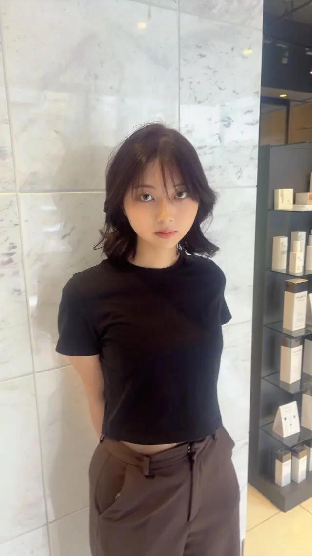 ミディアム hitomi ♡ 自由が丘アシスタントのヘアスタイル