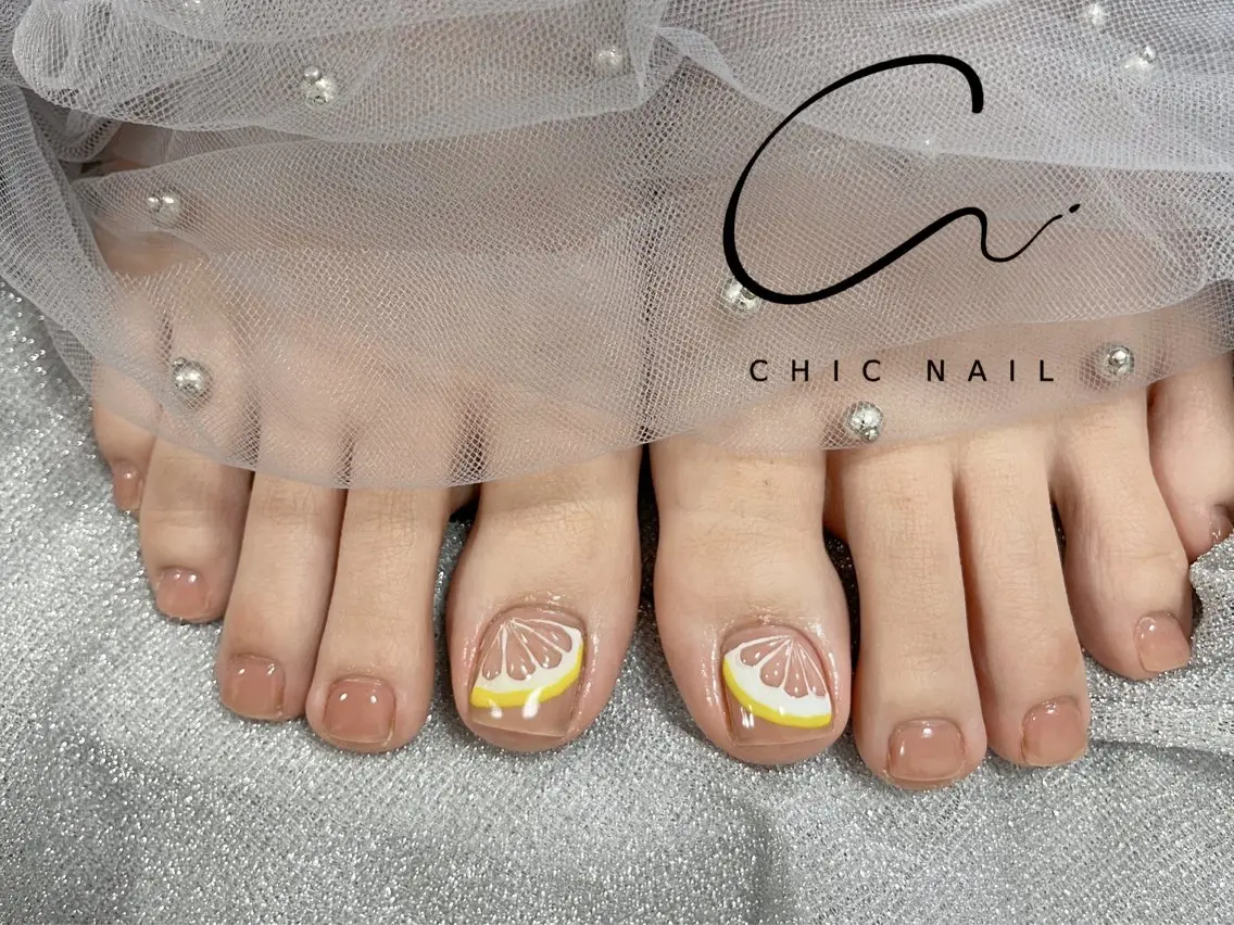 ネイル フットネイル CHIC NailSalonのネイルデザイン