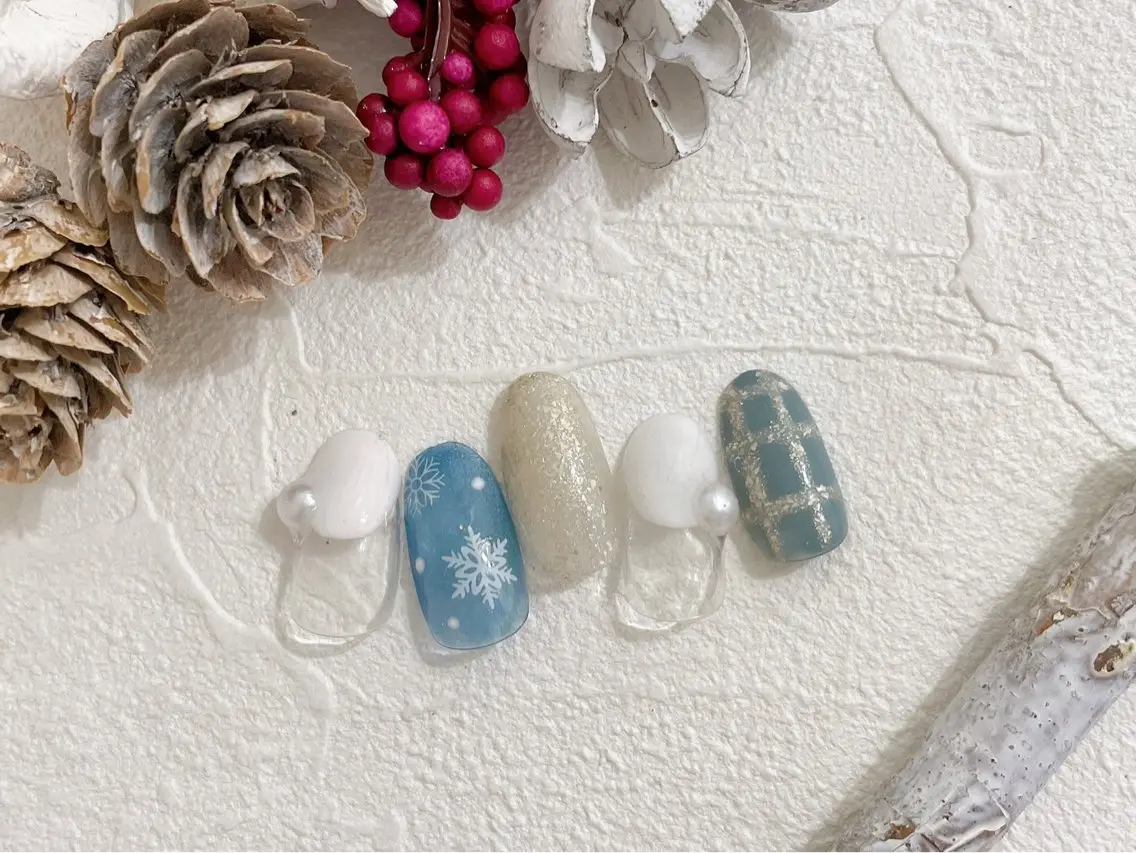 ネイル ジェルネイル メンズネイル パラジェル ワンホンネイル ブライダルネイル kiki nail &brow二子玉川のネイルデザイン