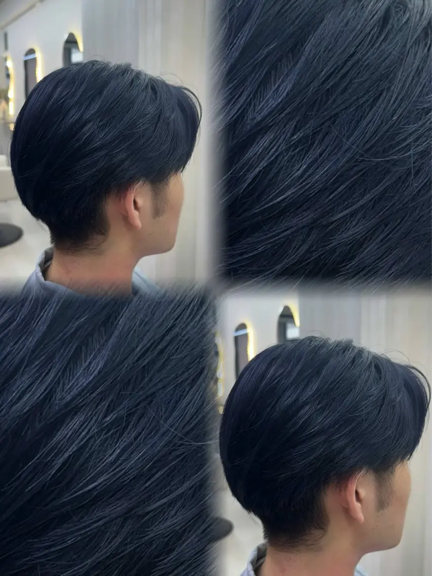 カラー メンズ 【メンズ特化】池袋 韓国スタイル飯塚のヘアスタイル