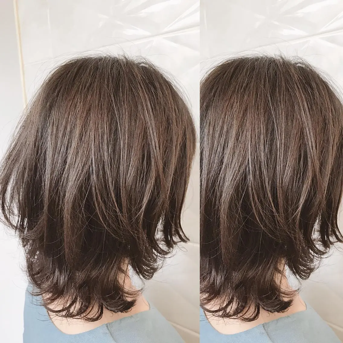 ミディアム パーマ ミディアムパーマ カット パーマ トリートメント 💗大人艶×髪質改善 カラー💗AYAKIのヘアスタイル