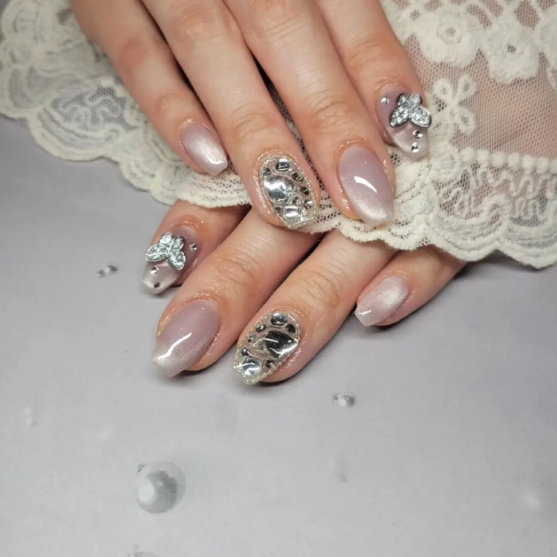 ネイル ジェルネイル マグネットネイル Nail salon Coco【溝の口駅】のネイルデザイン