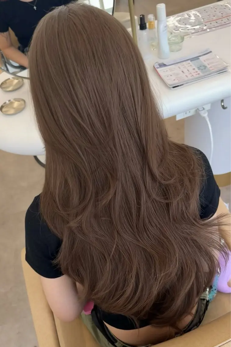 カラー ミント モデル募集中🪽🫧 Rioのヘアスタイル