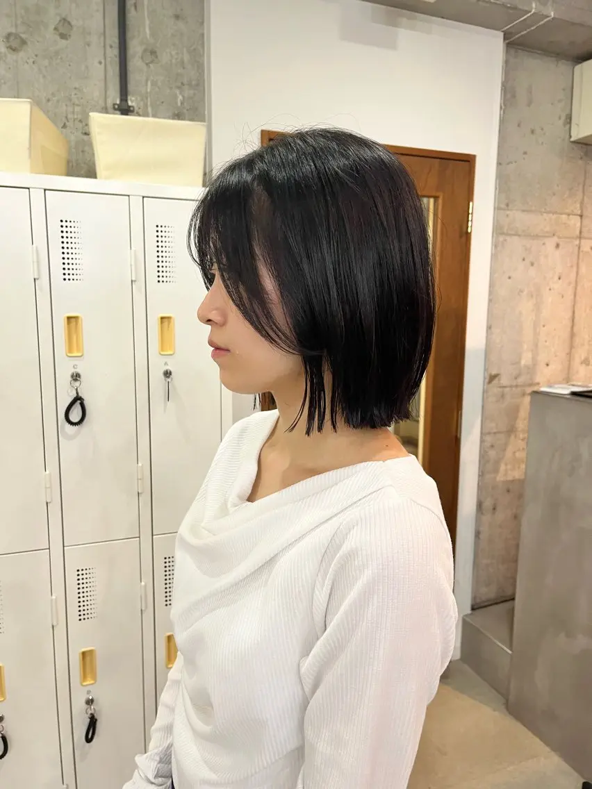 ショート カット 縮毛矯正 トリートメント ボブ×縮毛矯正 ryotaのヘアスタイル