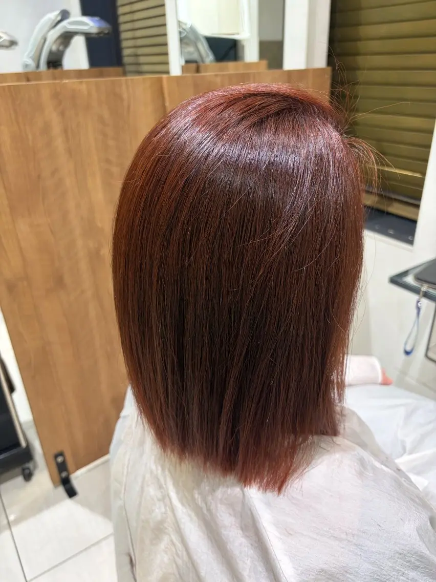 カラー ヘアカラー トリートメント 笹井 茉梨のヘアスタイル