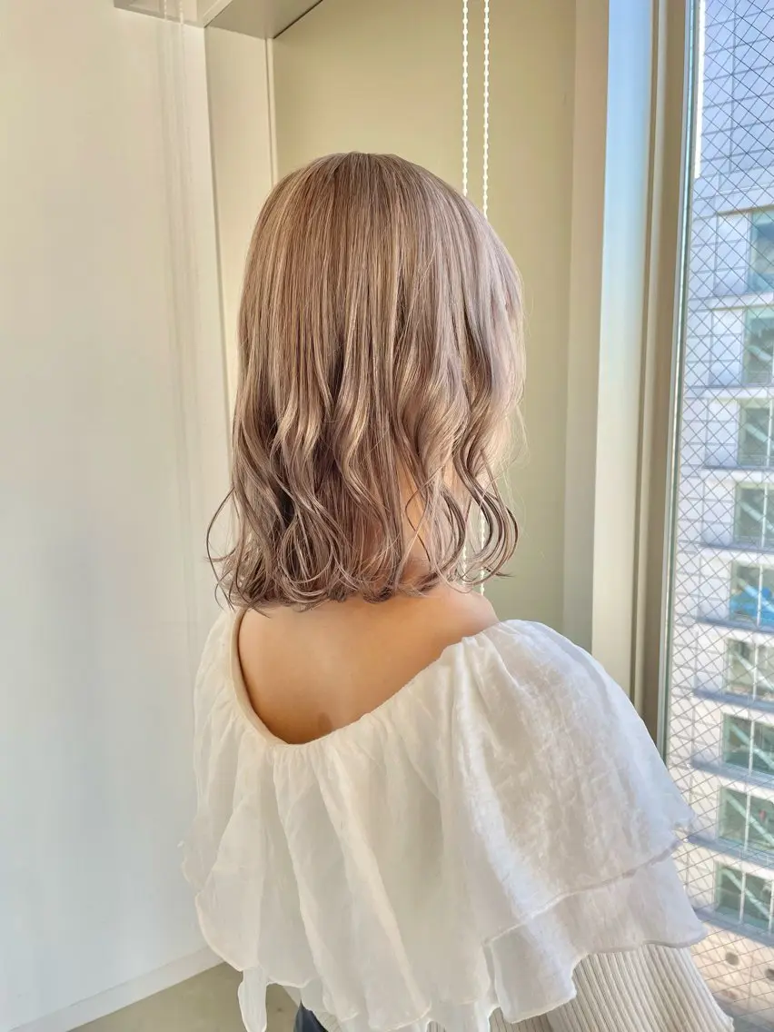ショート カット ヘアカラー トリートメント ヘアセット 🎗副店長/井上 竜 ブリーチ指名No.1のヘアスタイル
