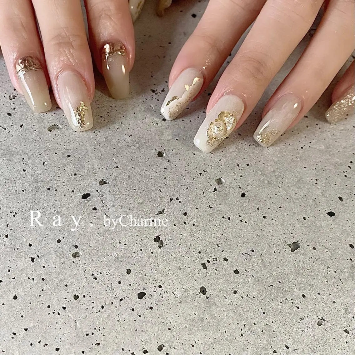 ネイル Ray. /綺麗目ニュアンスのネイルデザイン