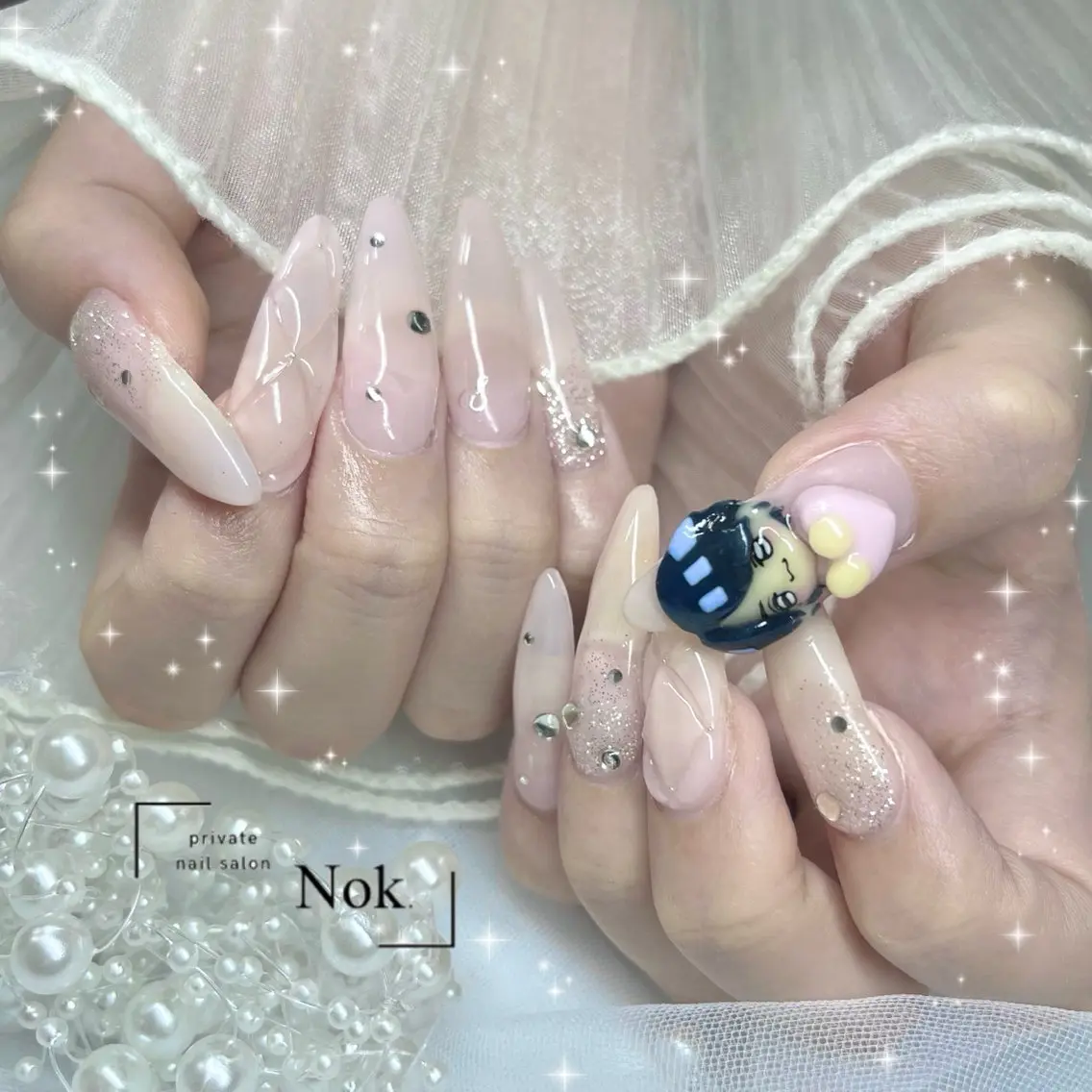 ネイル ハンドネイル 池袋痛ネイル Nok. 渡辺のネイルデザイン