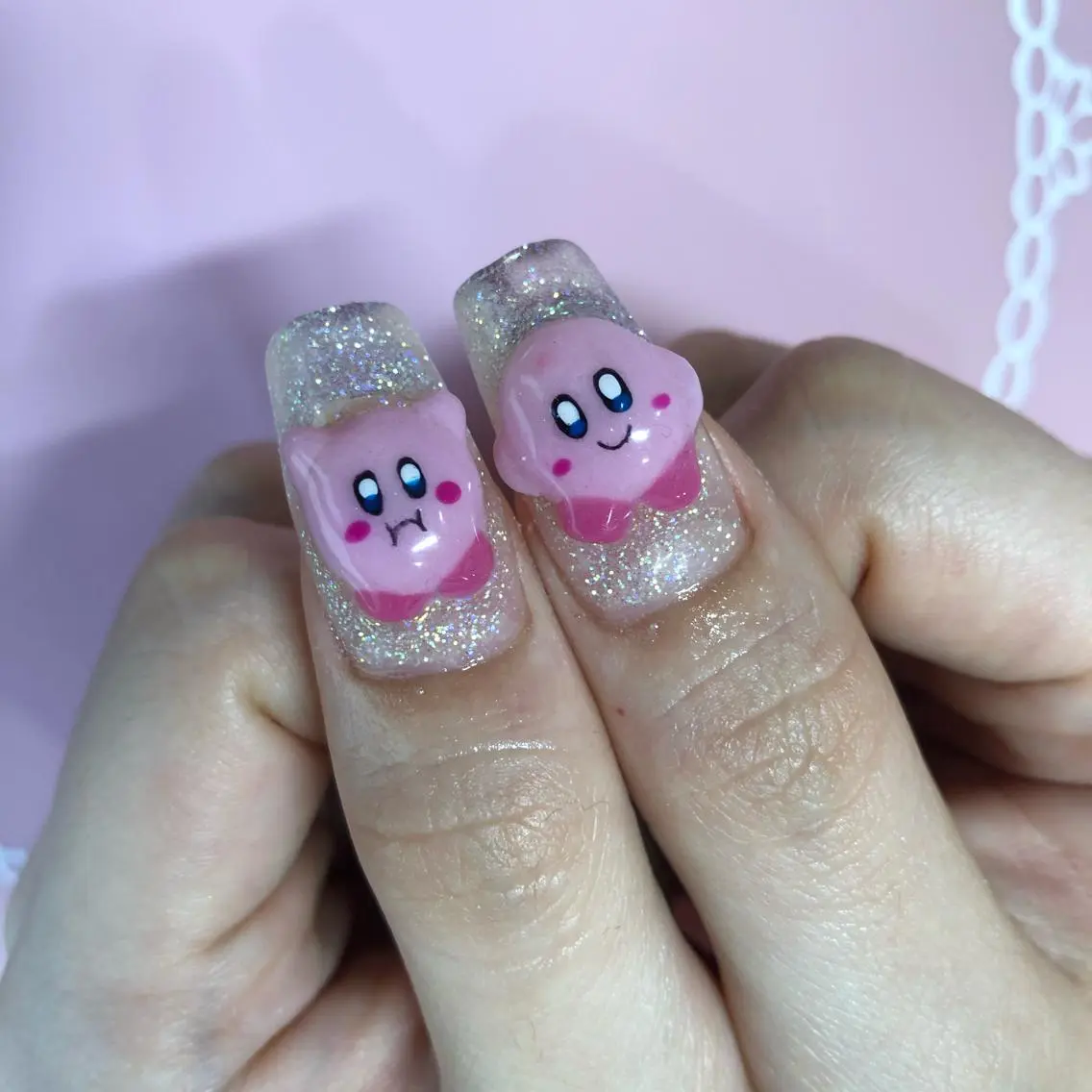 ミディアム ネイル ハンドネイル 《LB》ラブリエ Nail&eyeのマツエク・マツパデザイン