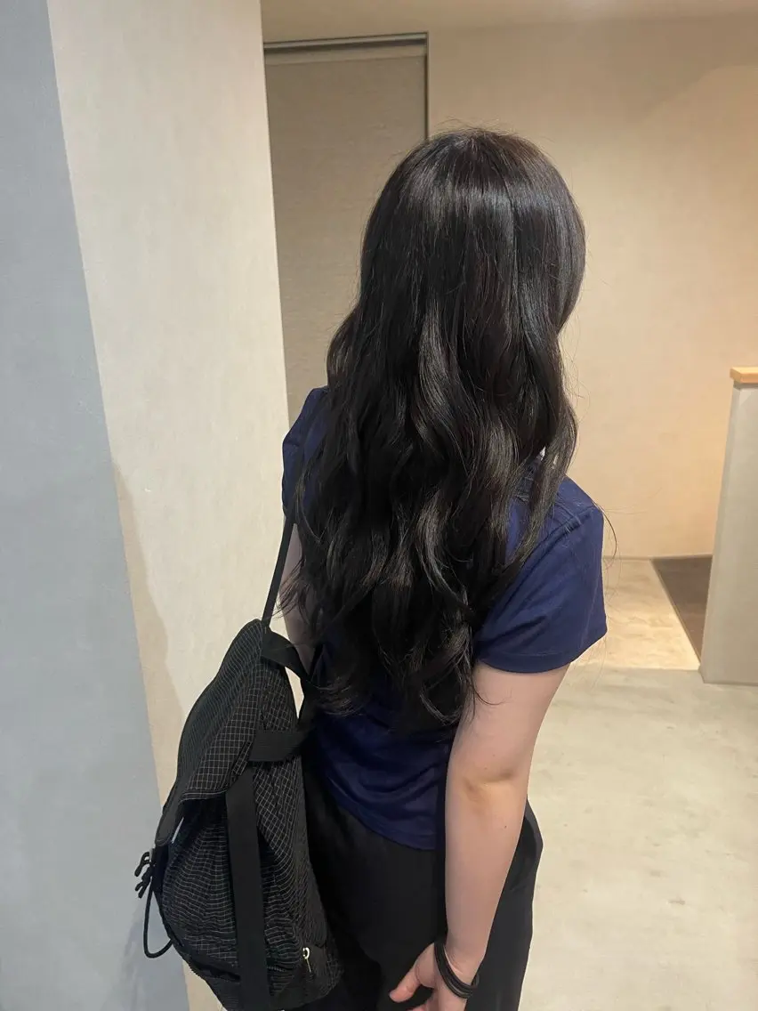 ロング ヘアカラー AMATORA SPA/福井美悠のヘアスタイル