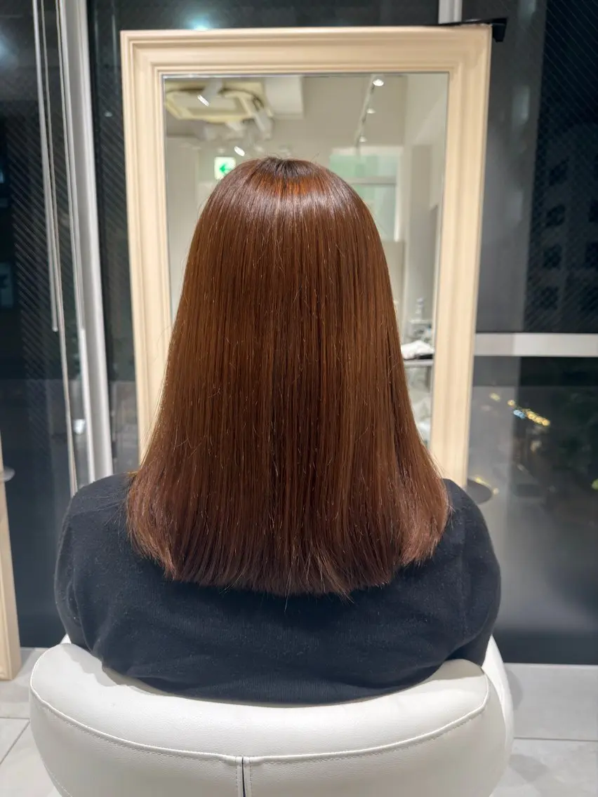 セミロング 縮毛矯正 縮毛矯正 ✨縮毛矯正✨/ ✨髪質改善✨こますのヘアスタイル