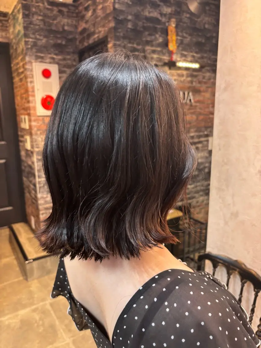 ショート ダメージレス縮毛矯正 カット//あさみ🌈のヘアスタイル