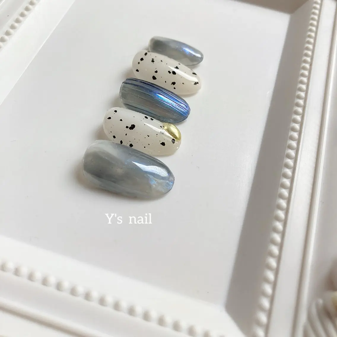 ネイル 手書きが得意🖌️ Y’s  nailのネイルデザイン