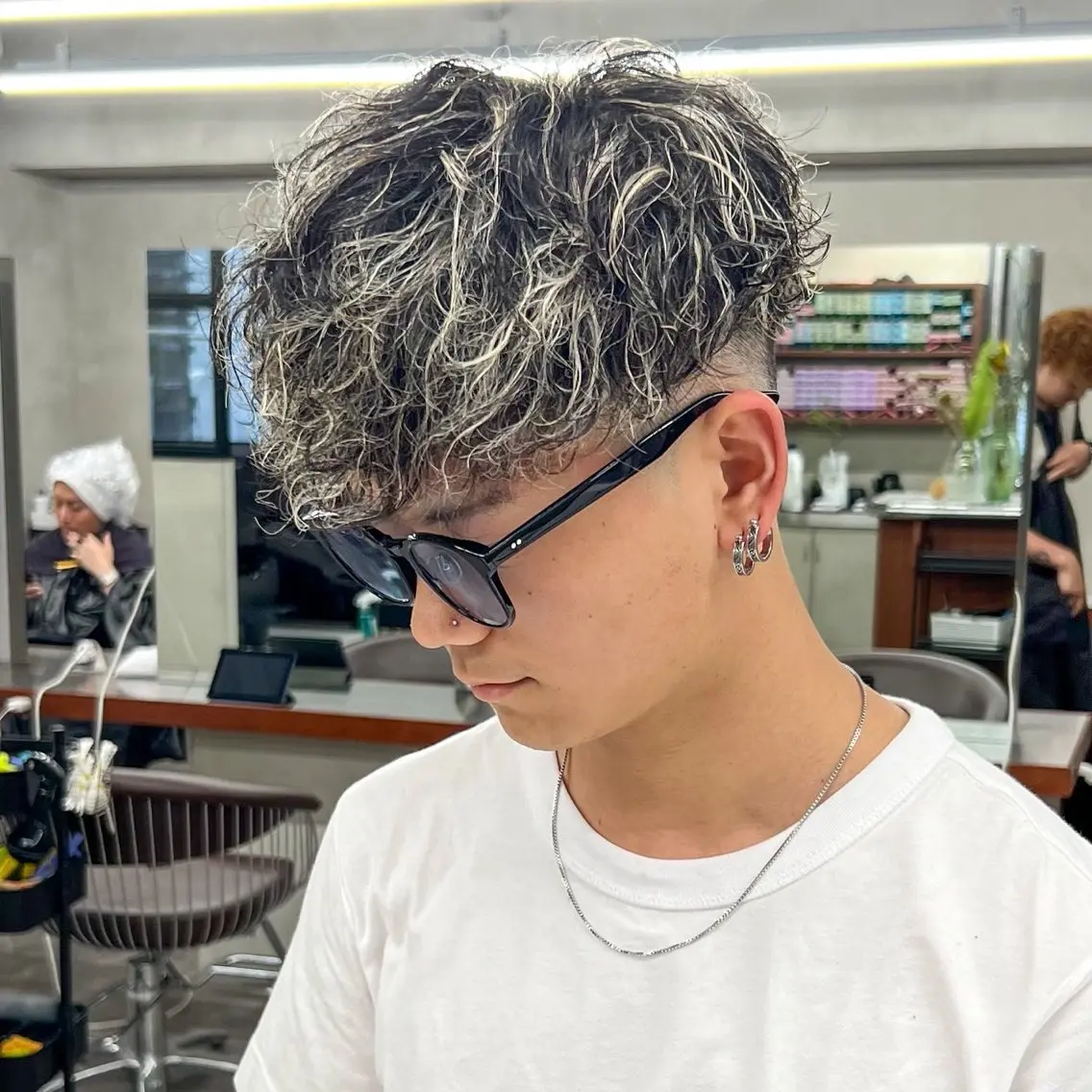 パーマ メンズ パーマ 横浜/カラー /パーマ/琉太のヘアスタイル