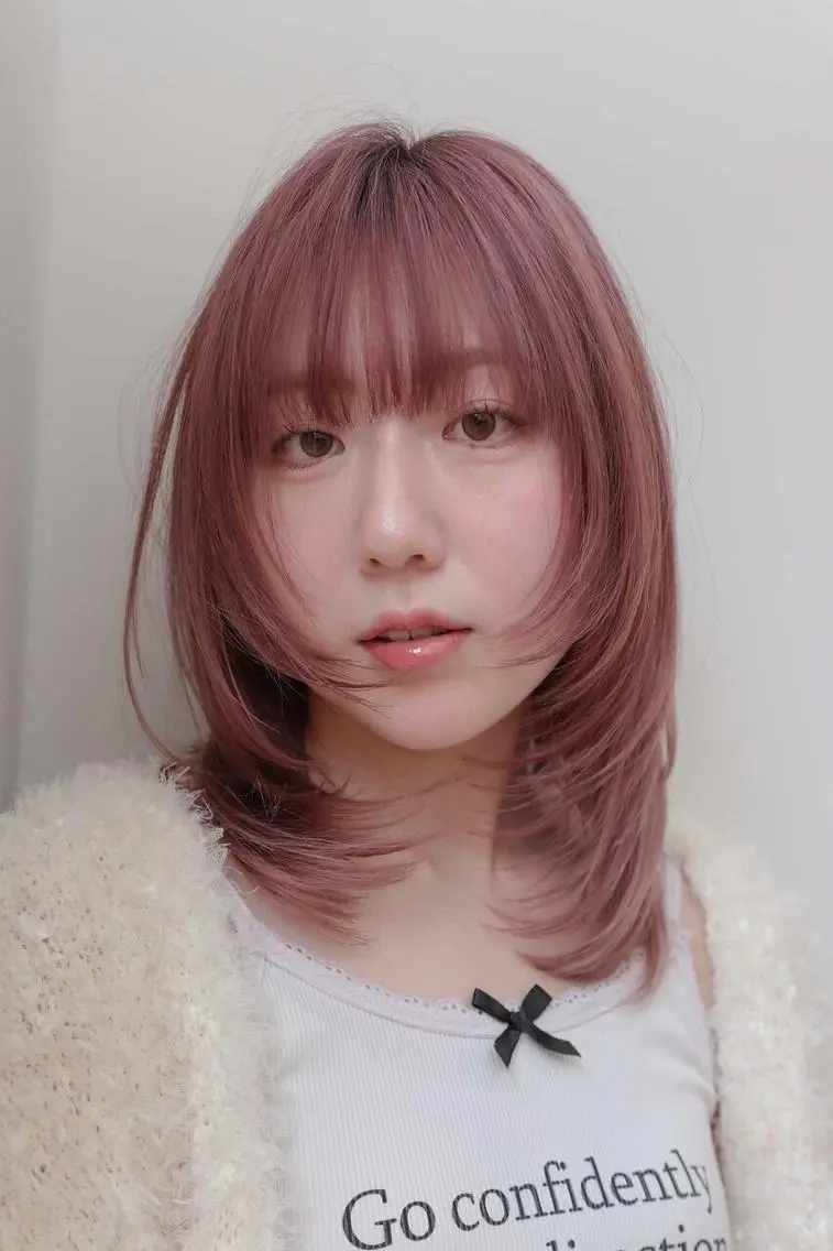 学割U24💜韓国ヘアで無敵の私💜カット+ケアブリーチ+カラー+TR¥18150→¥10000の写真