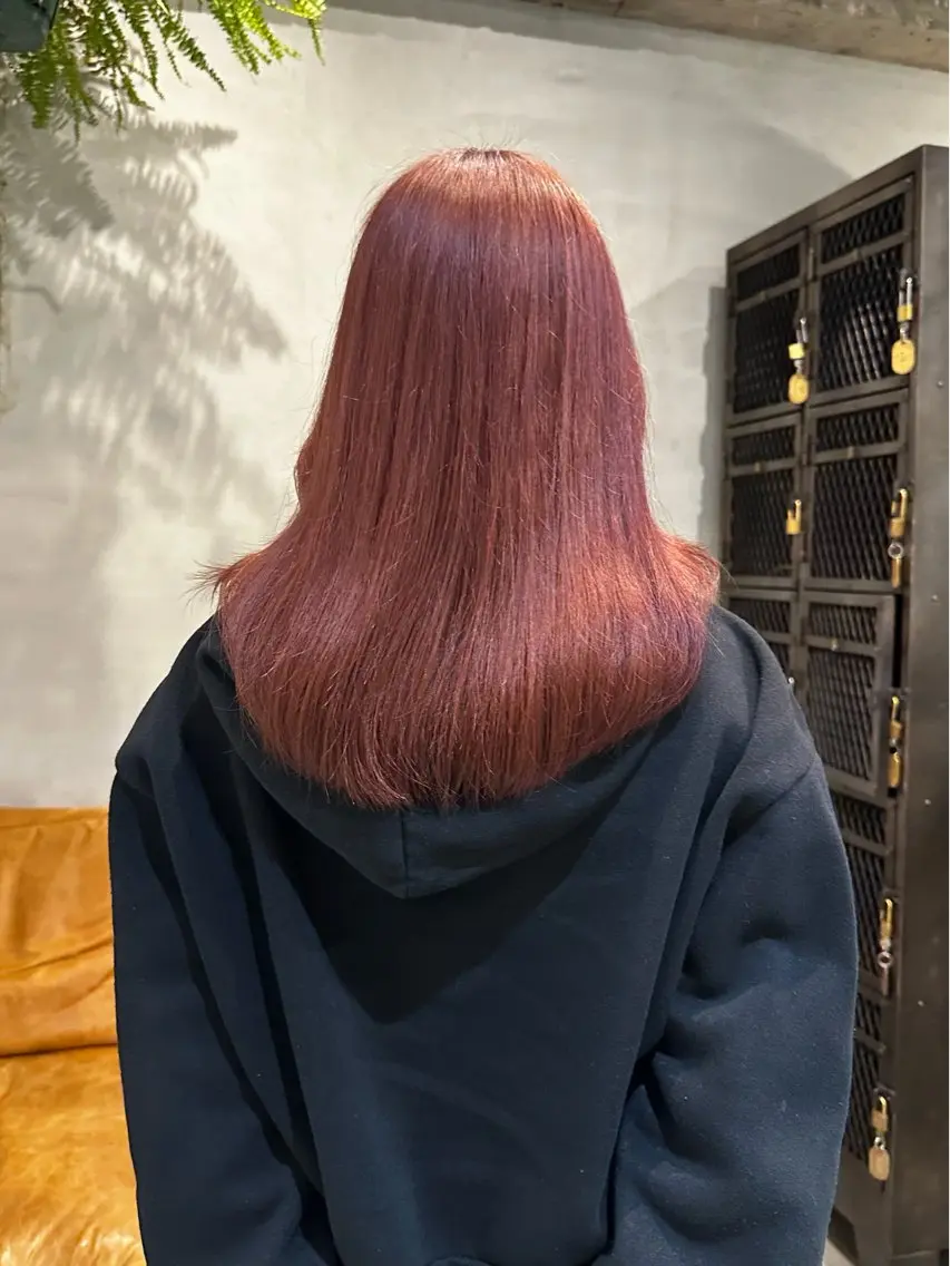 ブリーチリタッチ+オンカラー+マイクロバブルスパ🧖🏽♀️の写真