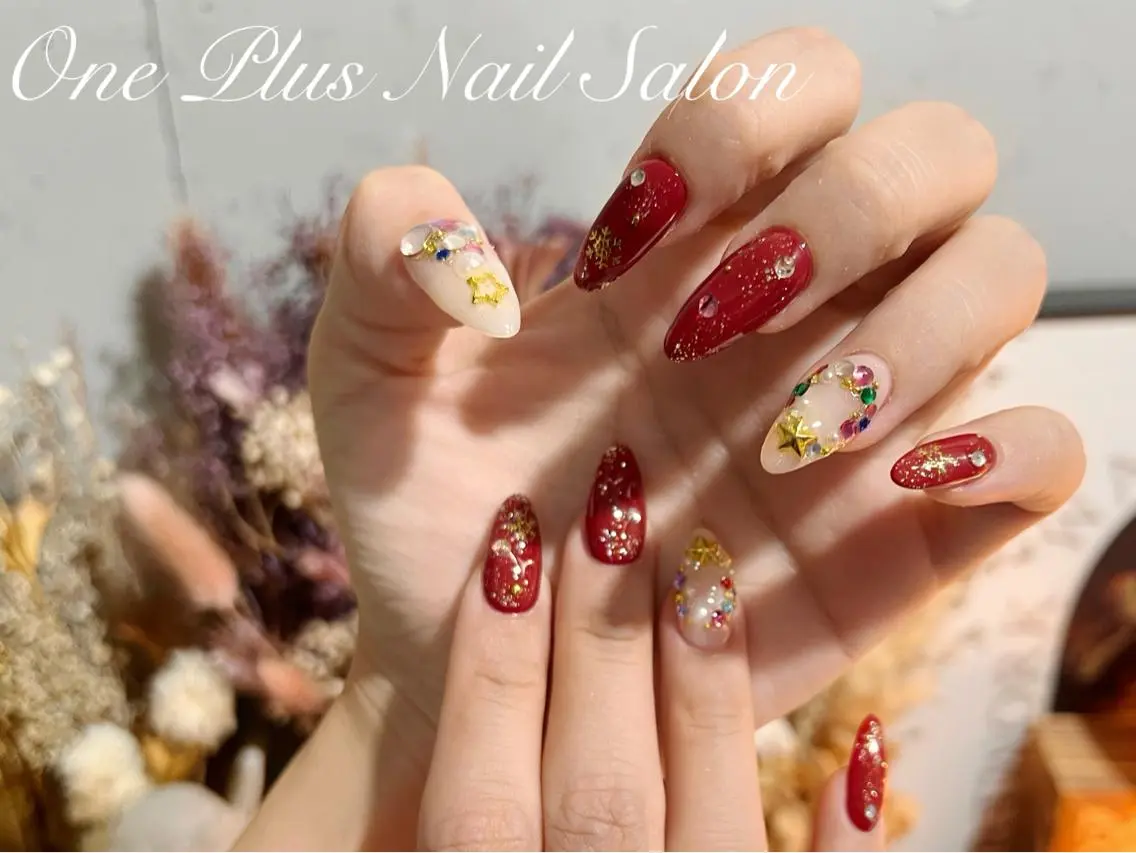 ロング ネイル One Plus Nail Salonのネイルデザイン