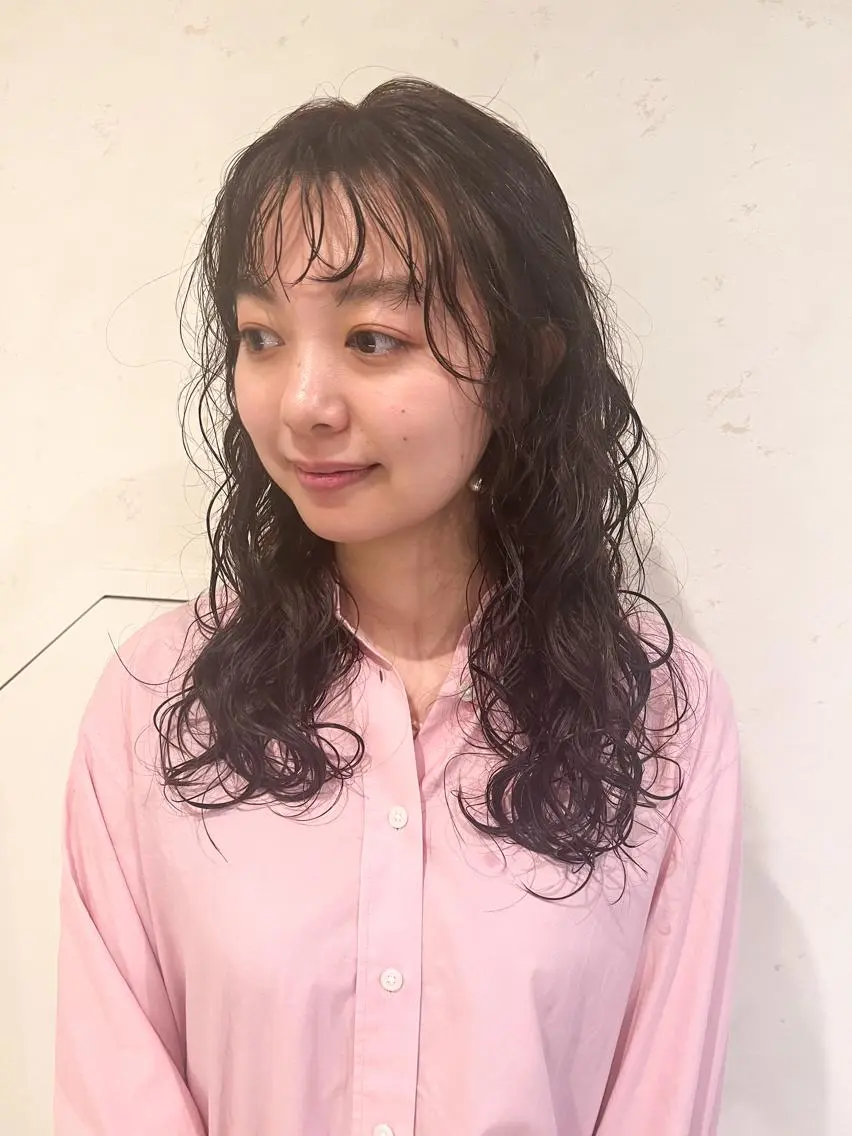 ✂️カット＋パーマ＋トリートメント【ホームケア付き＋マッサージ込み】の写真