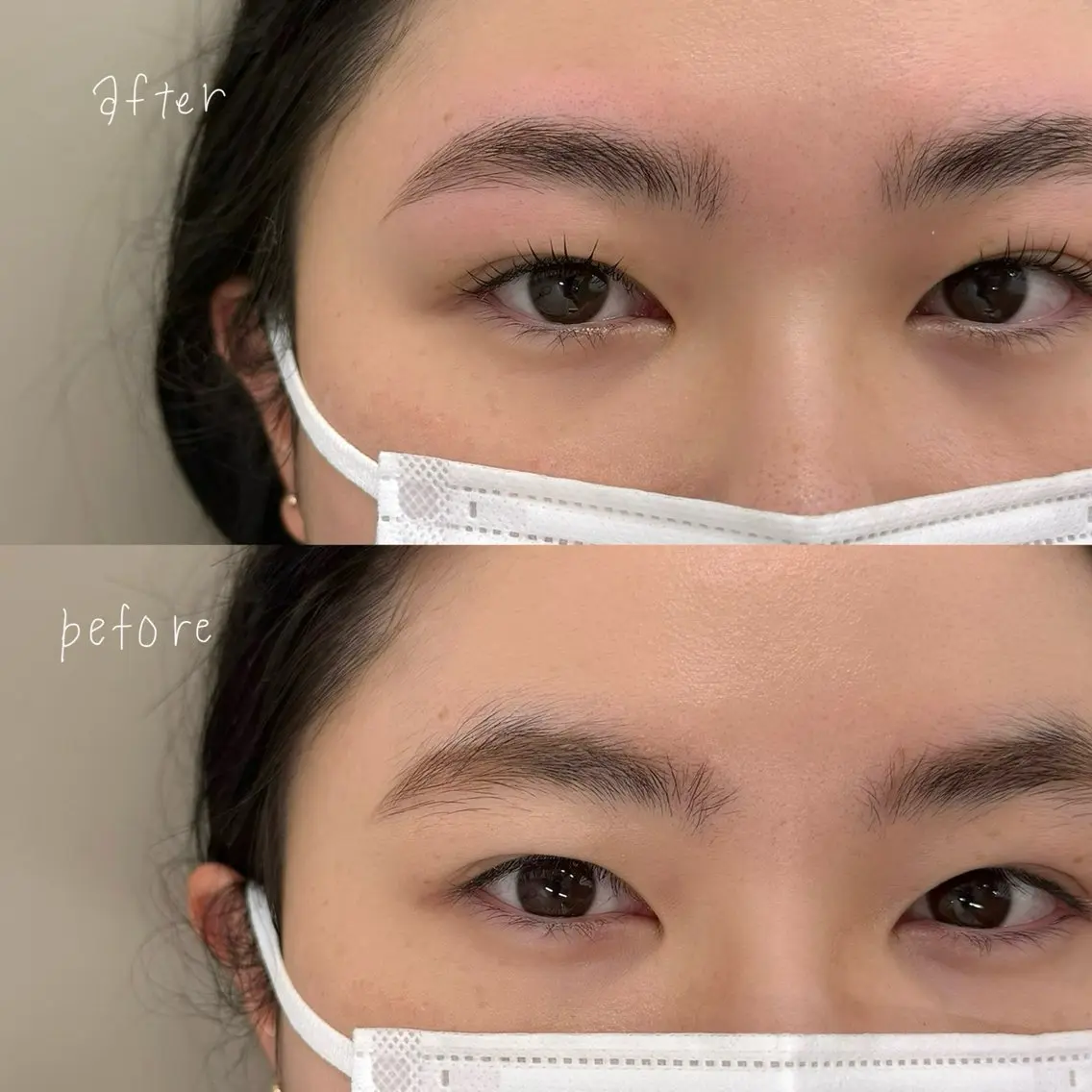 アイブロウ ハリウッドブロウリフト 吉祥寺kasumi 🌛eye/browのマツエク・マツパデザイン