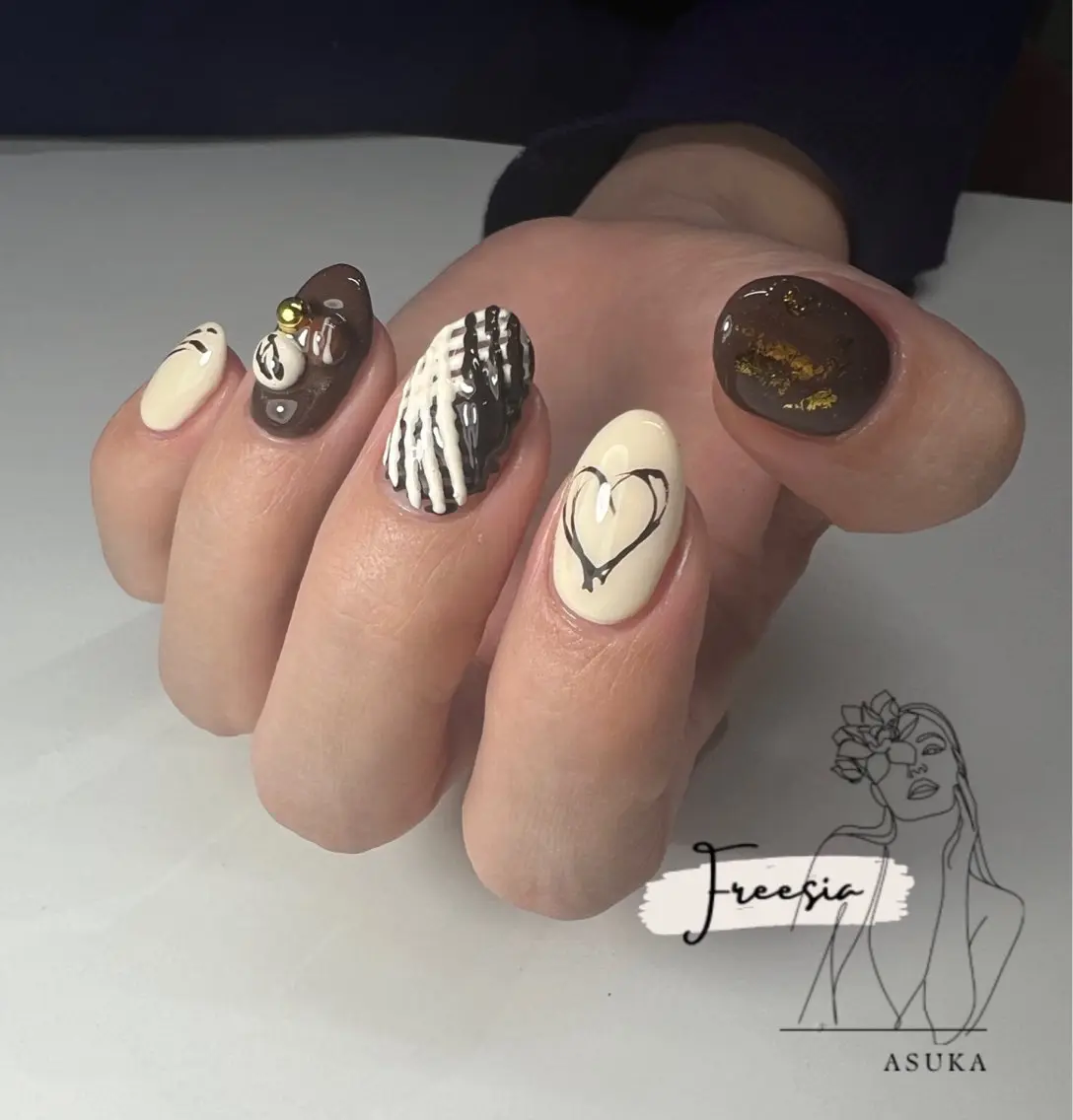 ネイル バレンタイン hills nail /Asukaのネイルデザイン