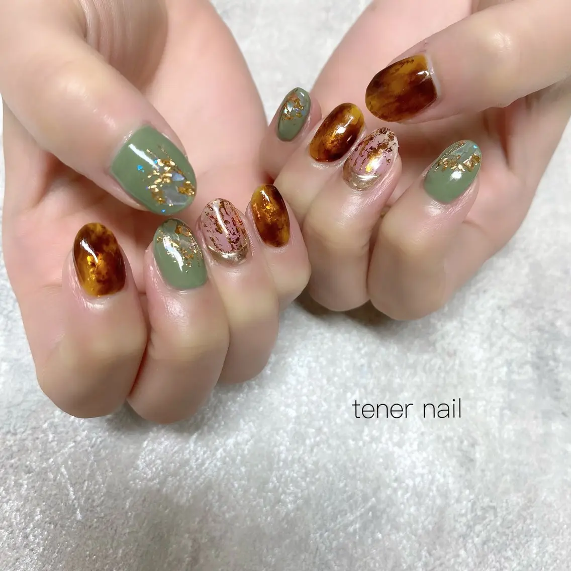 ネイル ニュアンスネイル テネルネイル tener nailのネイルデザイン