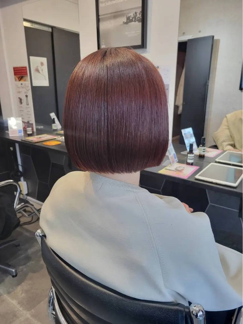 ミディアム カットモデル✂︎ 光翼のヘアスタイル