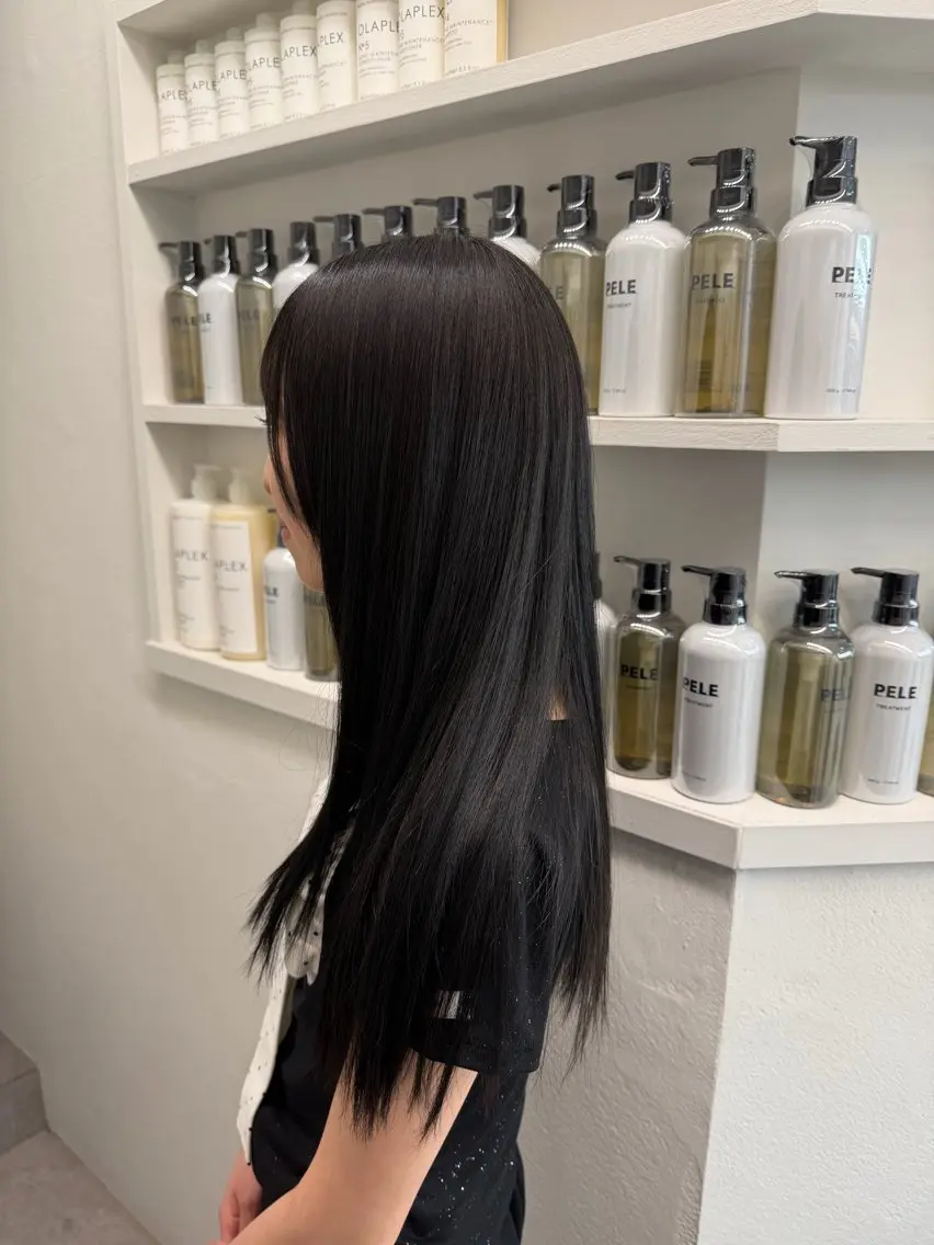 ロング カラー pele渋谷 カンナ🎀のヘアスタイル
