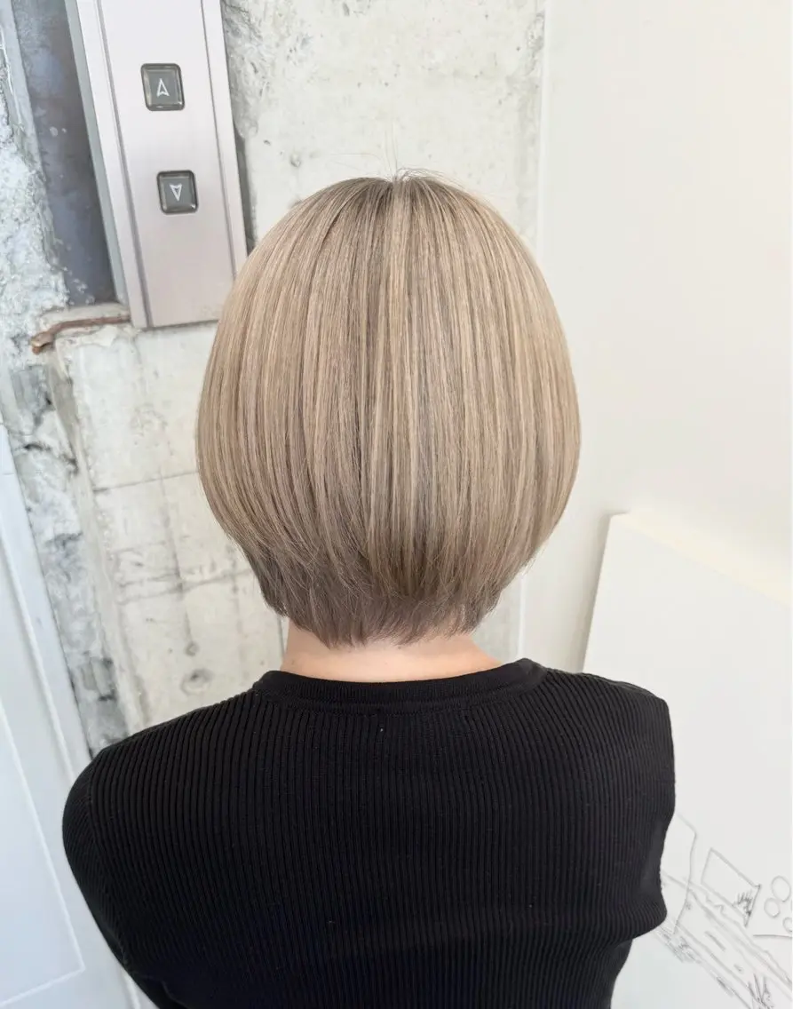 ショート ヘアカラー トリートメント newi天王寺🍏 KEIKO🍏のヘアスタイル
