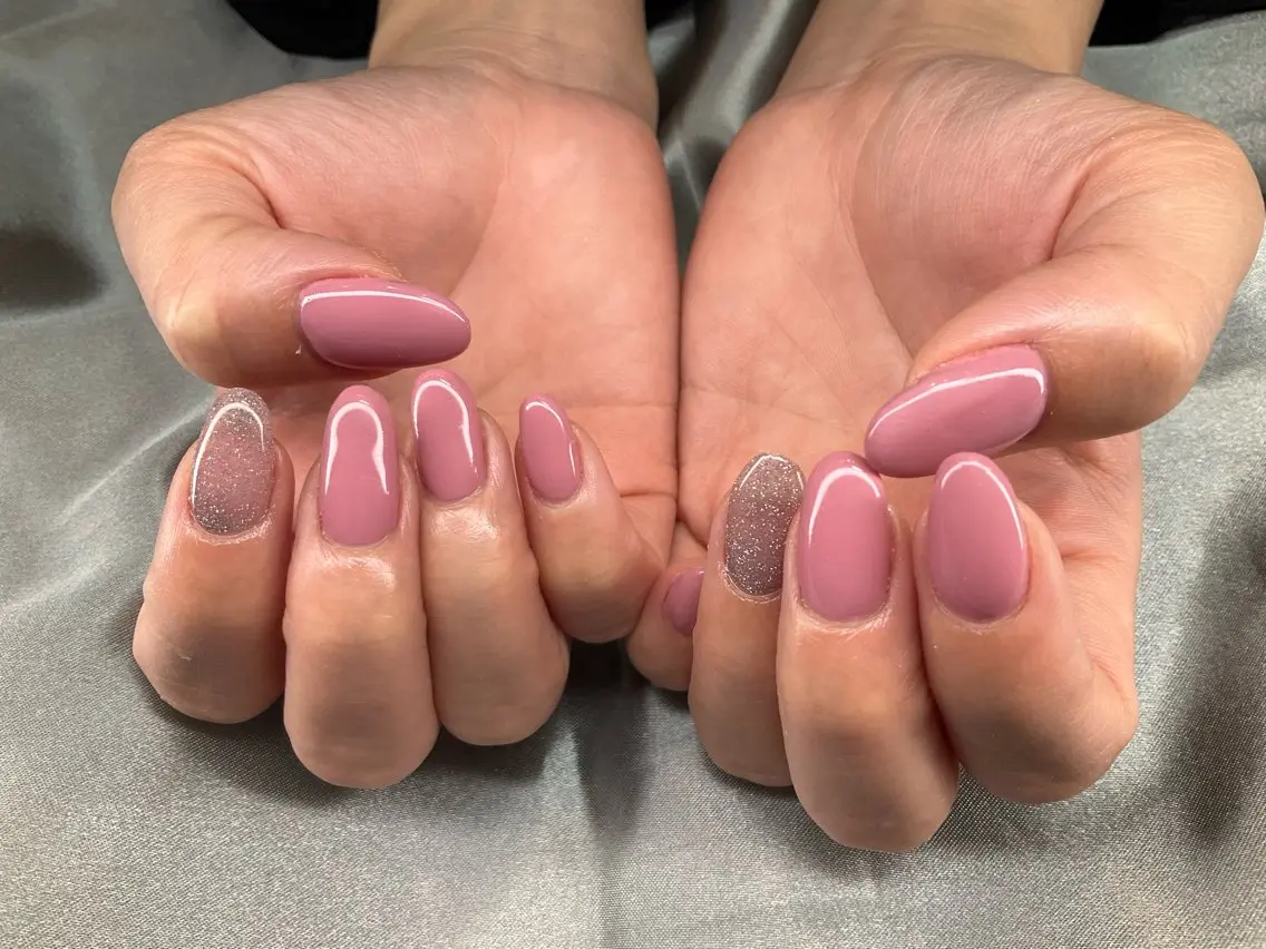 ネイル フラッシュネイル ラメ(グリッター) ハンドネイル Lilynail_ _Hikaruのネイルデザイン