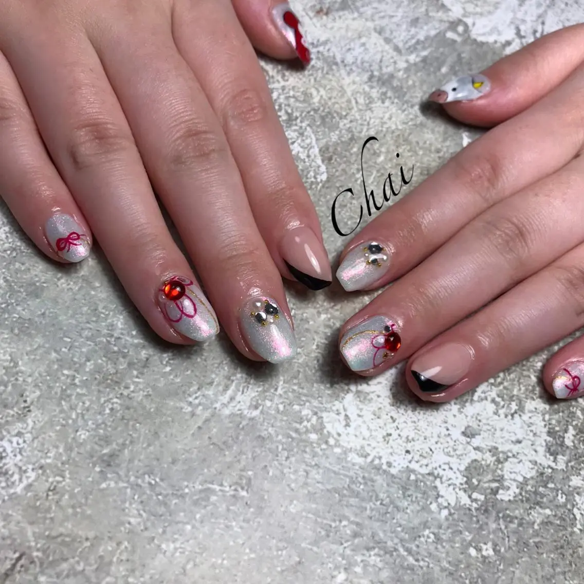 ネイル chai nail &  eye📍鶴橋のネイルデザイン