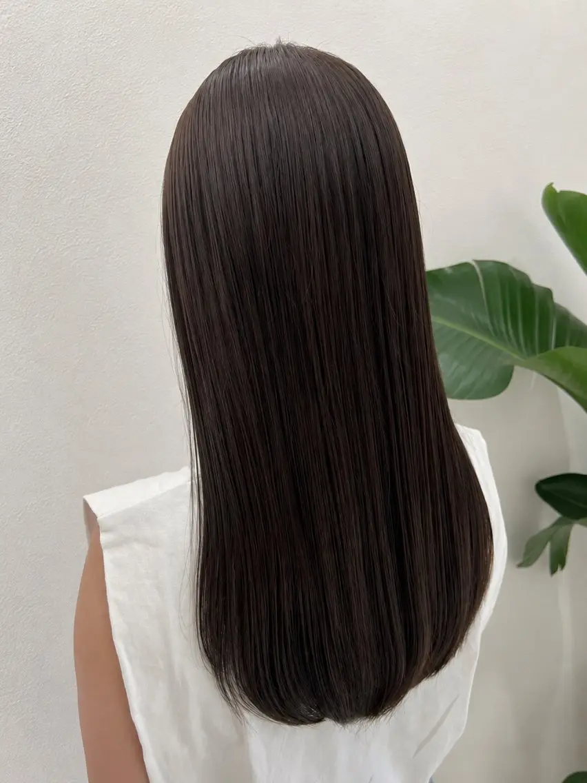ロング カラー パーマ ブリーチ 透明感カラー カット 縮毛矯正 トリートメント 丁寧なカウンセリング 🌿たかはし みくのヘアスタイル