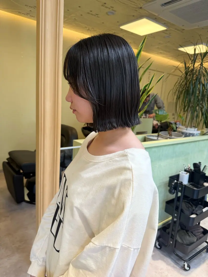 ショート カラー カット ヘアカラー 伶風/ ボブのヘアスタイル