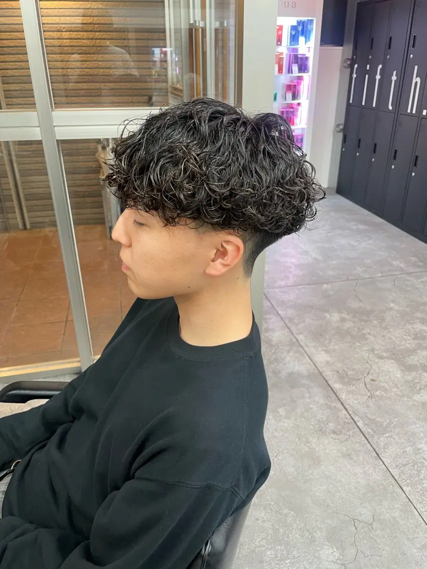 パーマ メンズ カット パーマ 町田エリアＮｏ．１/ パーマ特化/太田京希のヘアスタイル
