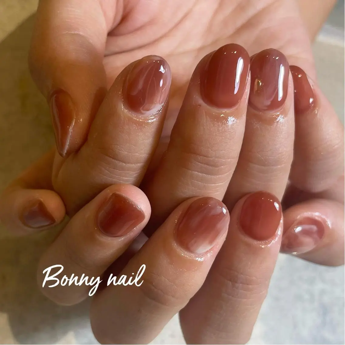 ショート ネイル BONNY NAIL 【えみか】のネイルデザイン