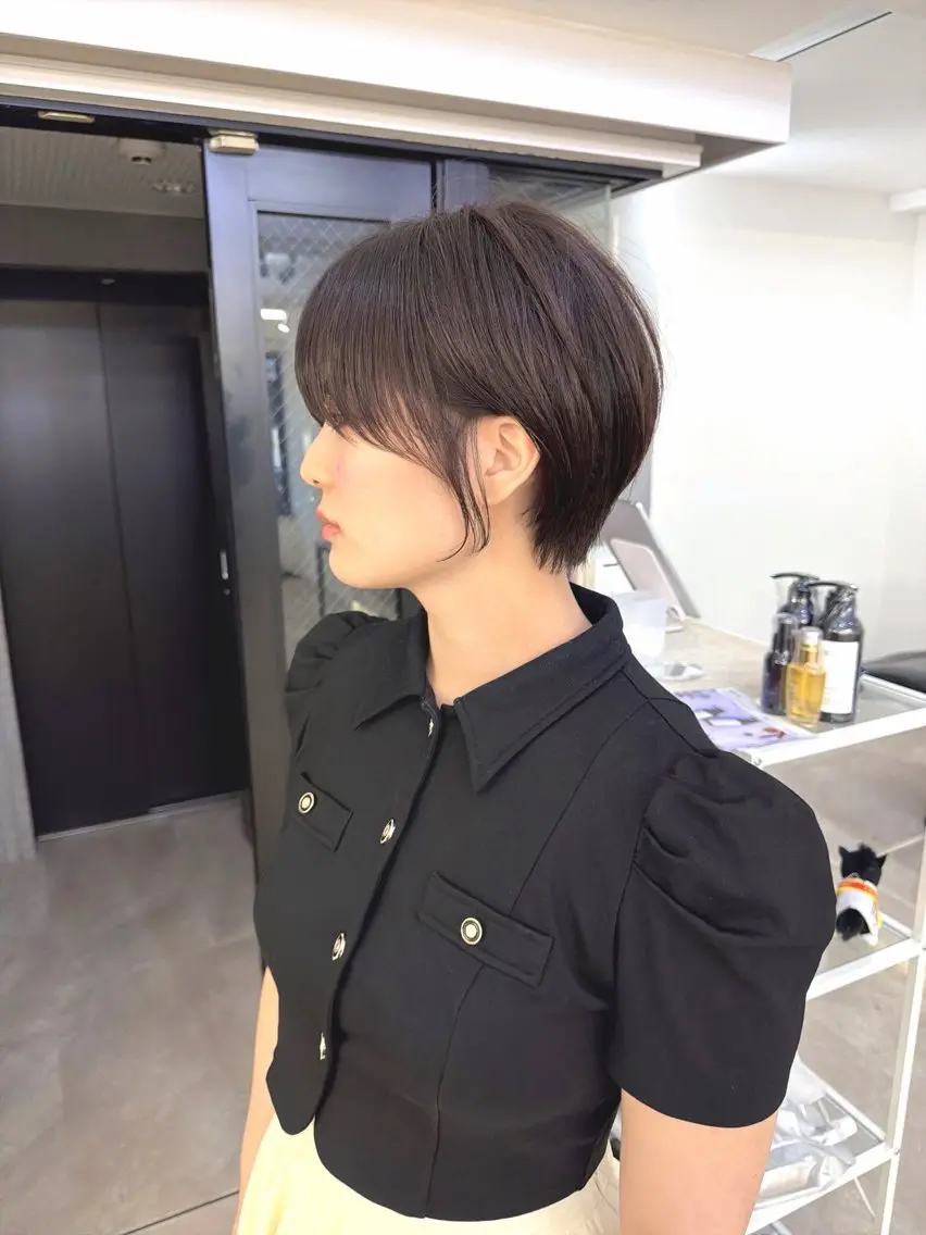 ショート 大人ボブ/ショート 田中大貴のヘアスタイル