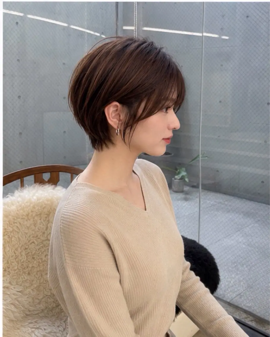 ショート ショートヘア カット トリートメント pia 薬院のヘアスタイル