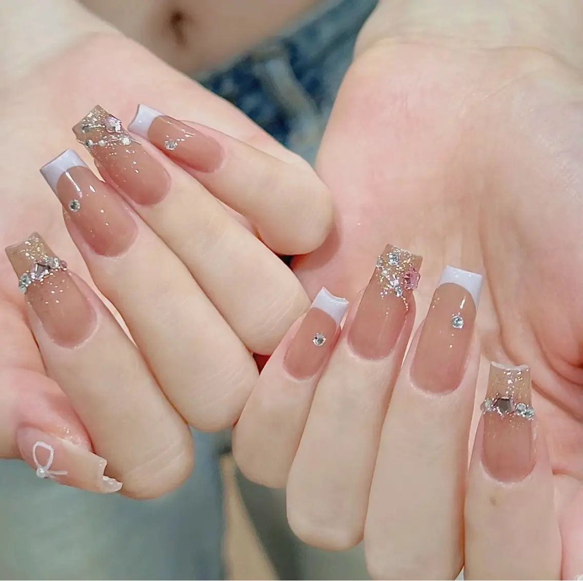 ネイル ハンドネイル 🎀M nails✨ ビューティーのネイルデザイン