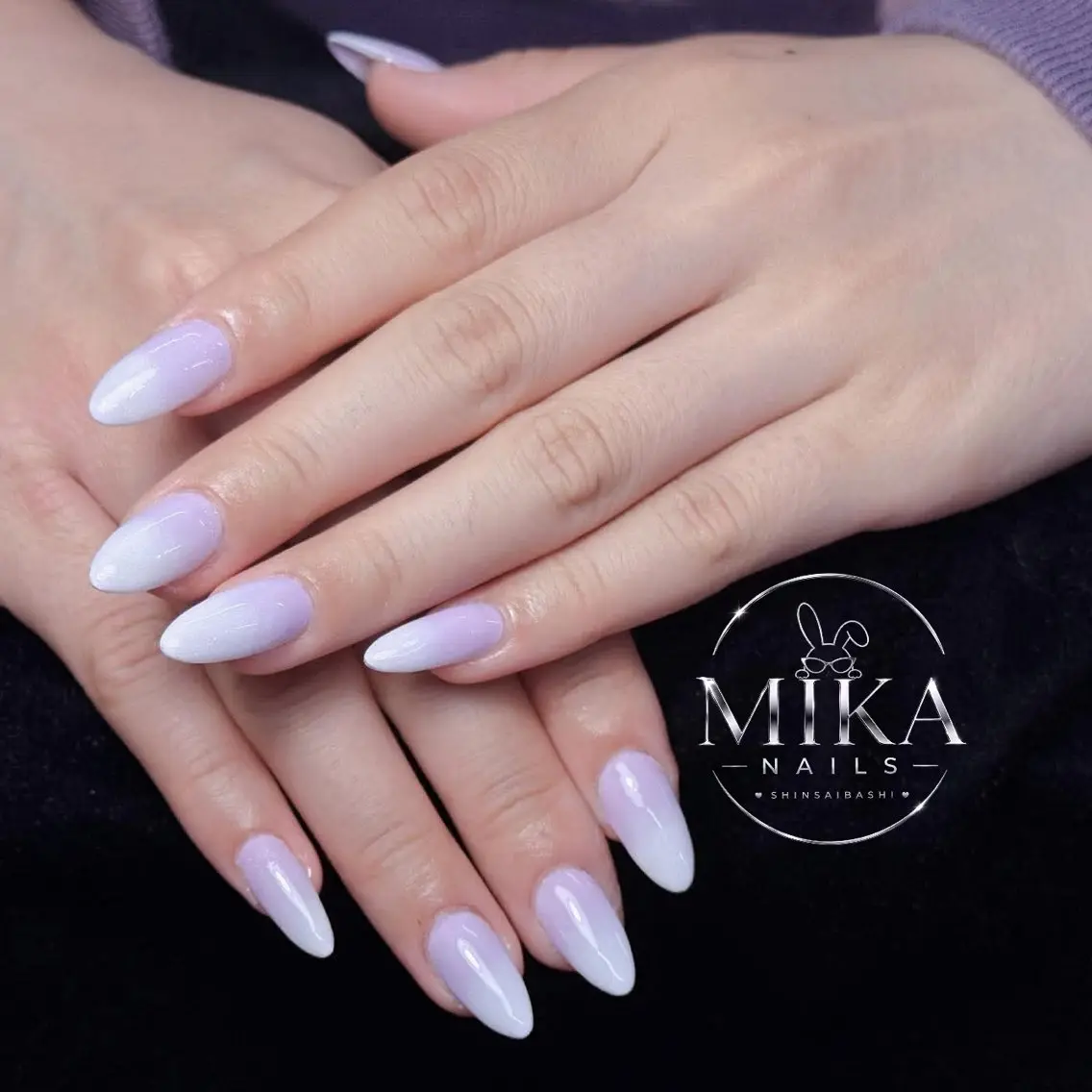ネイル キラキラネイル 韓国ネイル ロングネイル 持ち込み シンプルネイル ハンドネイル ハンドケア Mika Nails 心斎橋のネイルデザイン