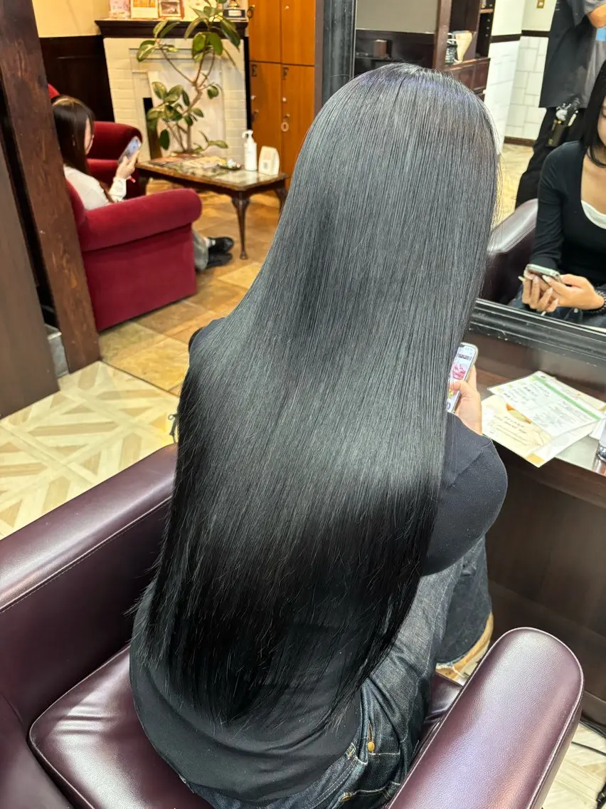 ロング カラー 無料パーマモデル募集 /立川/ユウリのヘアスタイル