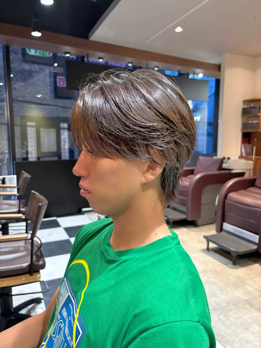 ✂️メンズカット➕透明感カラー✂️の写真