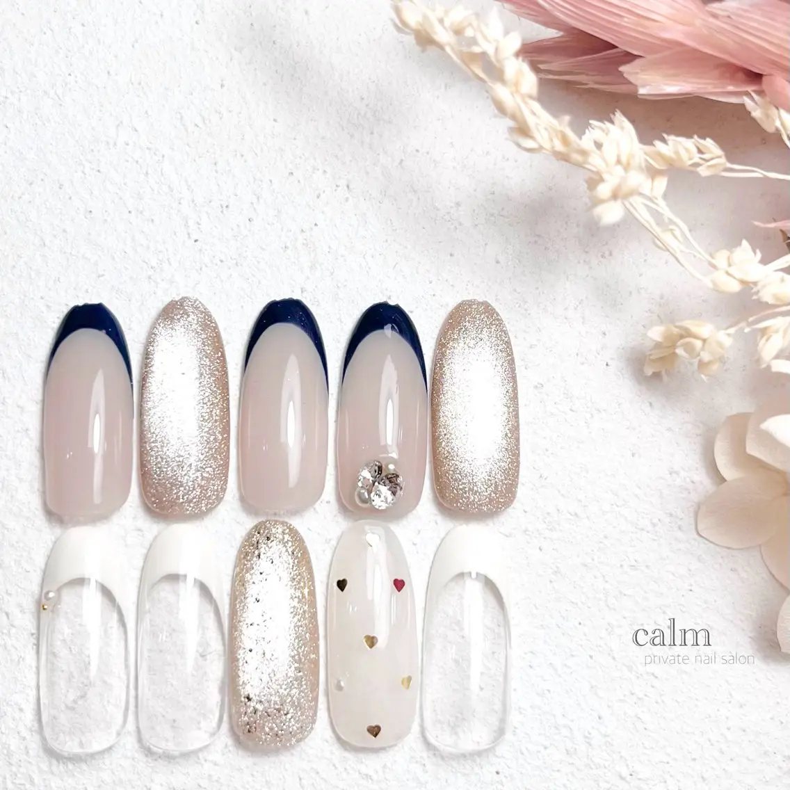 ネイル calm 〔ｶｰﾑ〕のネイルデザイン