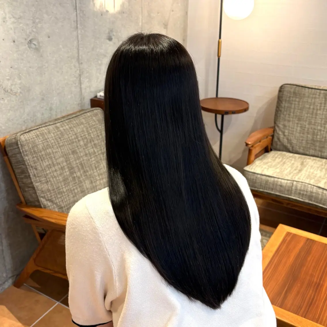 ロング ヘアカラー 村田 ありさのヘアスタイル