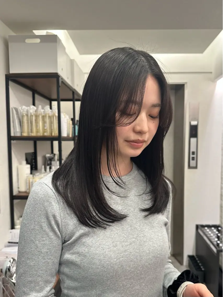 セミロング 銀座/ヘアセット/ 島村美帆のヘアスタイル